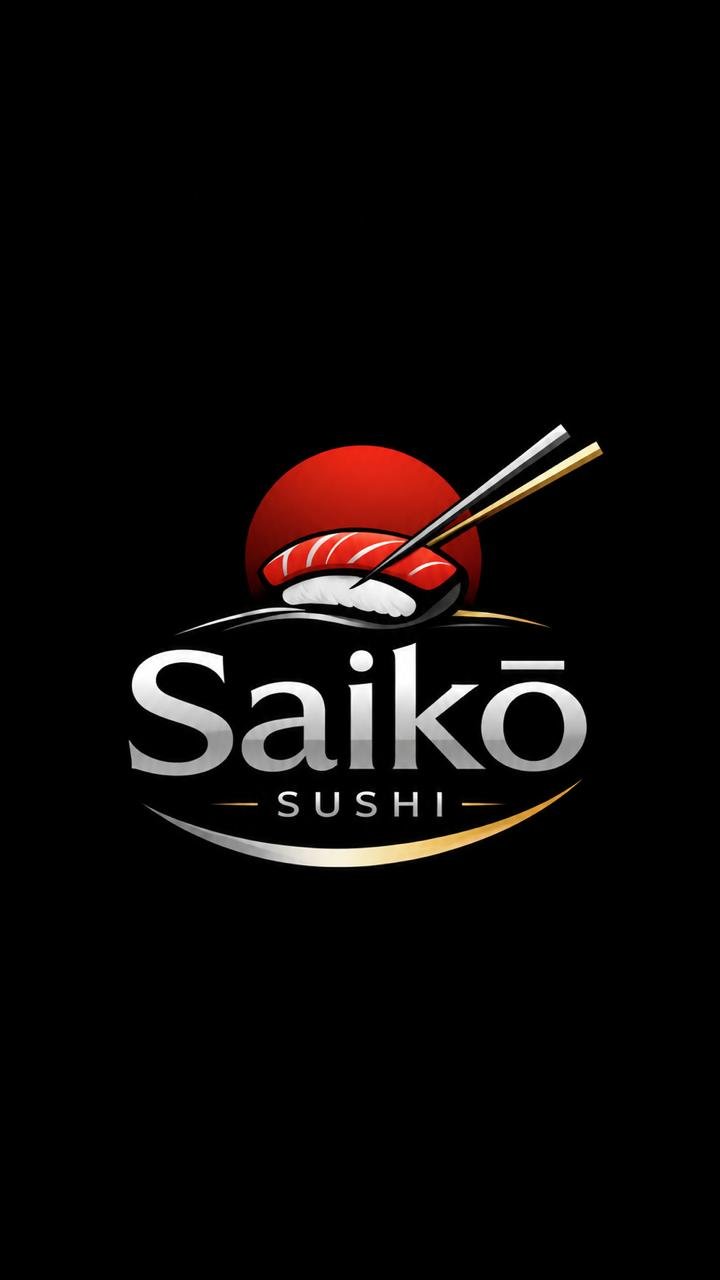 Logotipo Saikō Sushi
